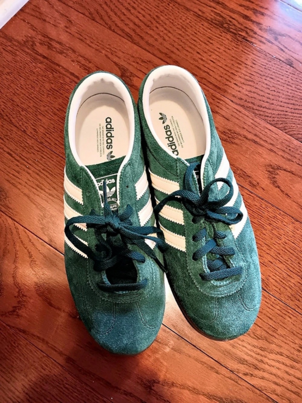 adidas Samba OG Green & White Sneakers